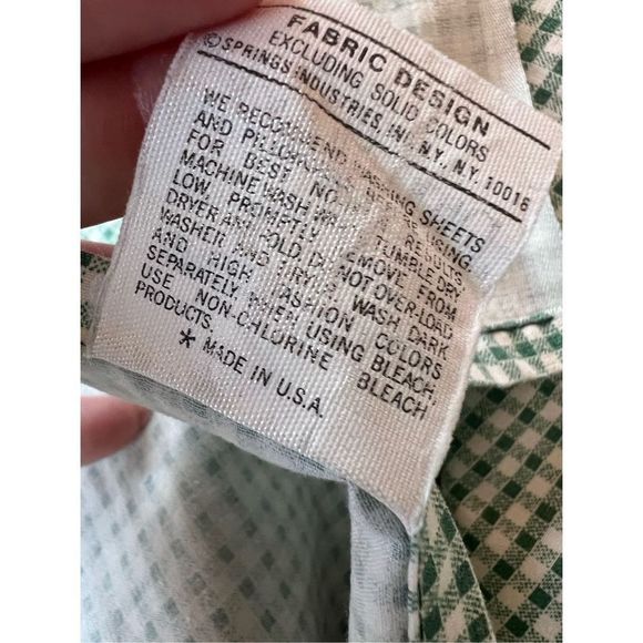 Vintage queen flat sheet - Picture 4 of 4